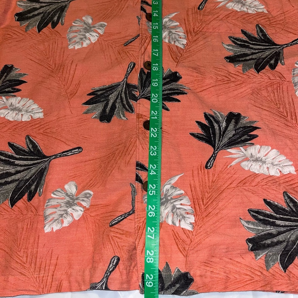 “Palm Island” Men’s Button Down Shirt, XL - Picture 12 of 13